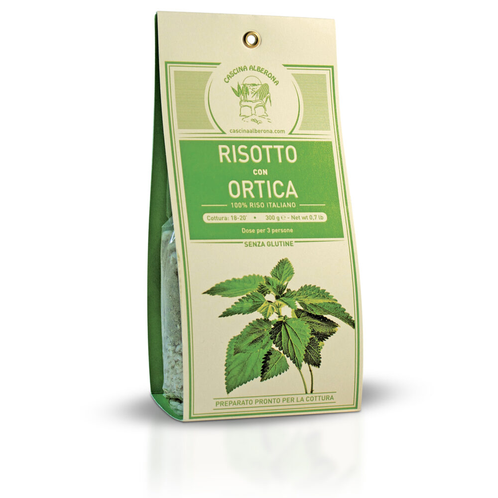 Risotto con Ortica -  gluten free