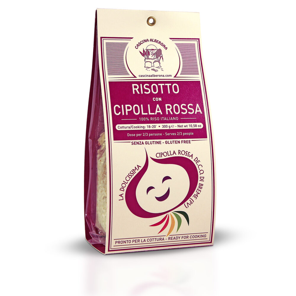 Risotto con Cipolla Rossa -  gluten free