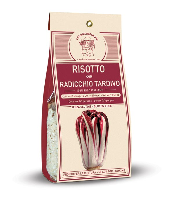 Risotto con Radicchio tardivo -  gluten free