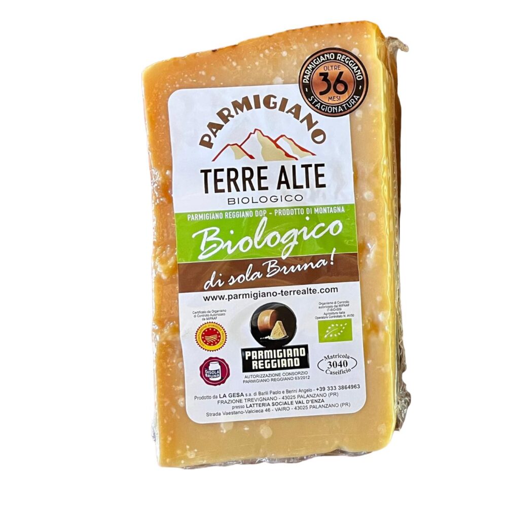 Parmigiano Terre Alte - 36 mesi 1KG.