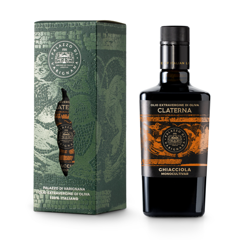 CLATERNA - Olio Extravergine di oliva Monocultivar Ghiacciola 500 ml.