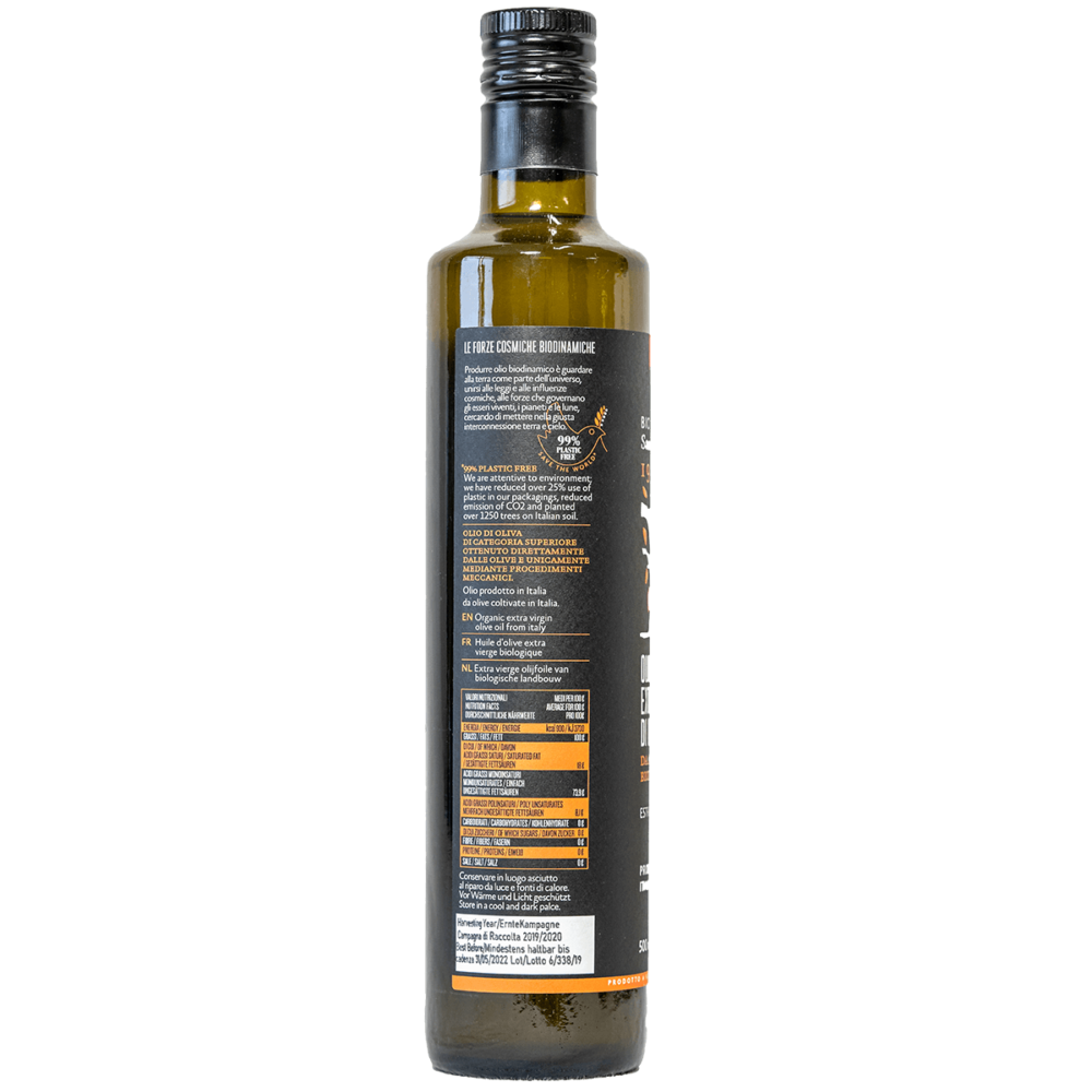 Olio Extravergine di oliva "BioOleificio San Francesco" 500 ml. - immagine 2