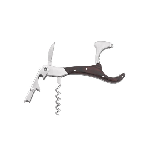WINE KEYS CAVATAPPI  PROFESSIONALE 4 IN 1 CON PINZA  CHAMPAGNE INTEGRATA