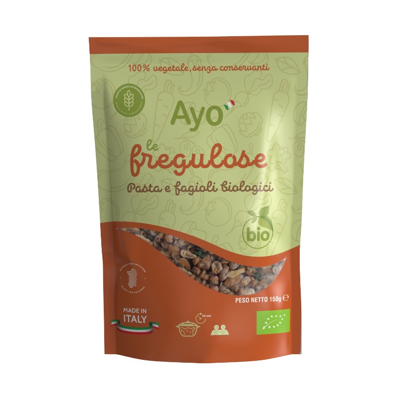 LE FREGULOSE PASTA E FAGIOLI BIOLOGICI 150 gr.