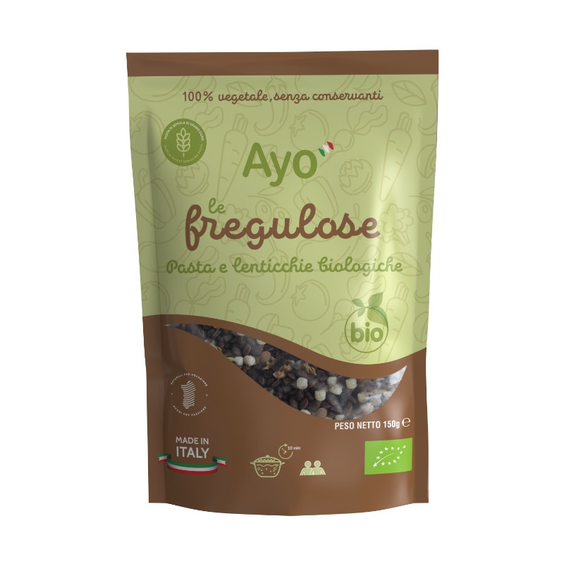 LE FREGULOSE PASTA E LENTICCHIE BIOLOGICHE 150 gr.