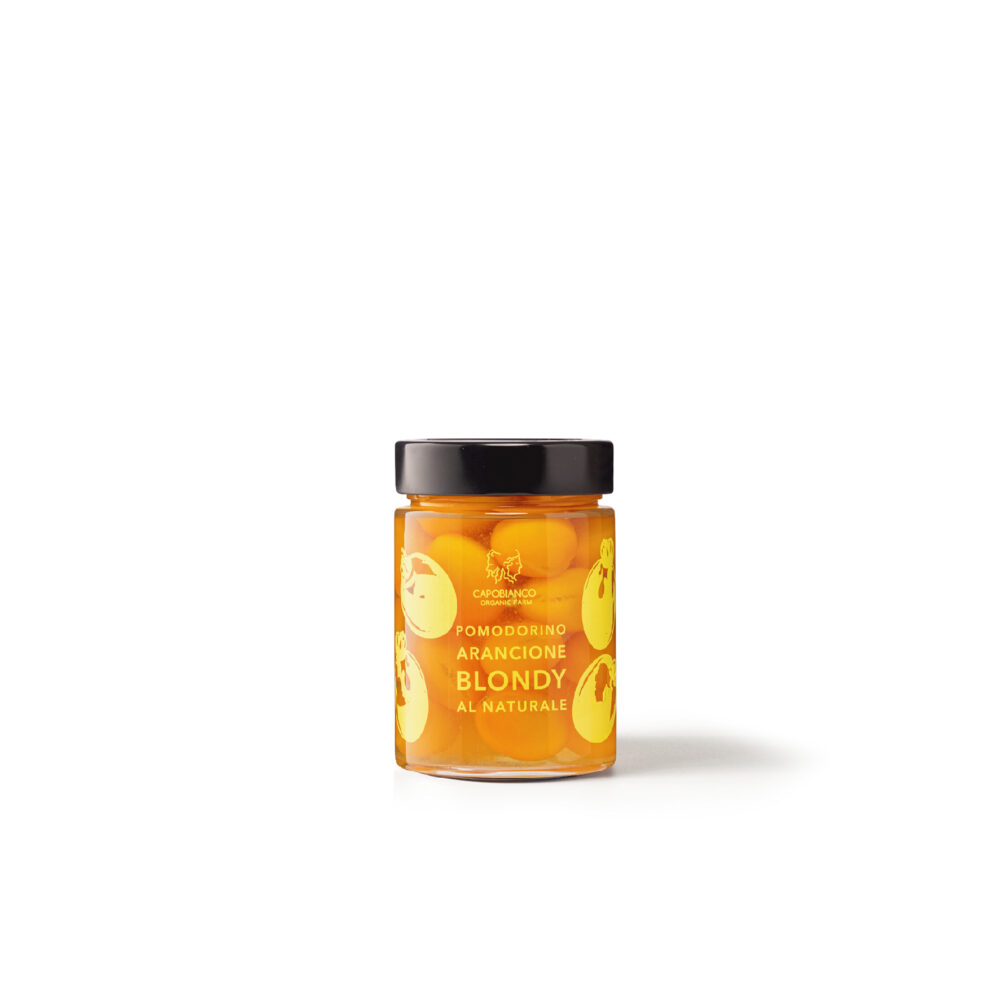 POMODORINO ARANCIONE BLONDY AL NATURALE 350 GR Confezione Premium