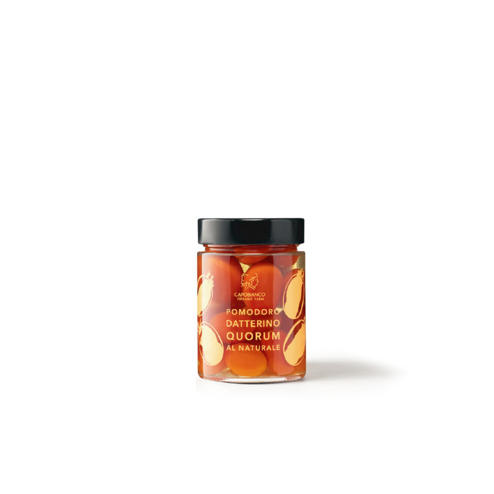 POMODORO DATTERINO QUORUM AL NATURALE 350 GR Confezione Premium
