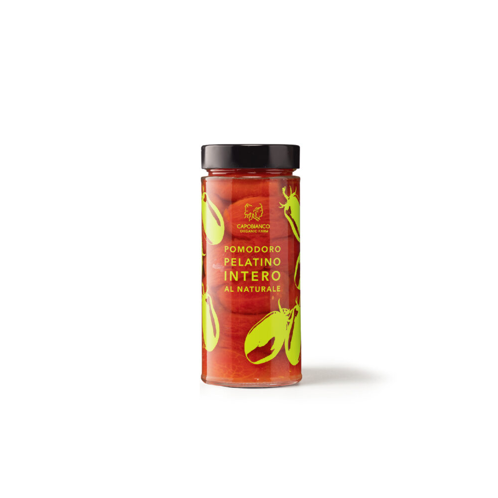 POMODORI PELATINO INTERO AL NATURALE 550 gr Confezione Premium