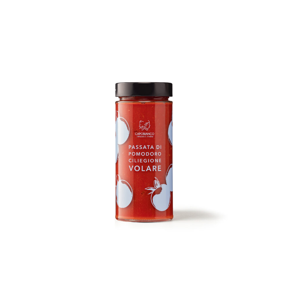 PASSATA DI POMODORO CILIEGIONE VOLARE 550 gr Confezione Premium