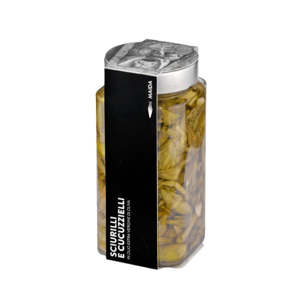 SCIURILLI E CUCUZZIELLI IN OLIO EXTRA VERGINE DI OLIVA 540 gr.
