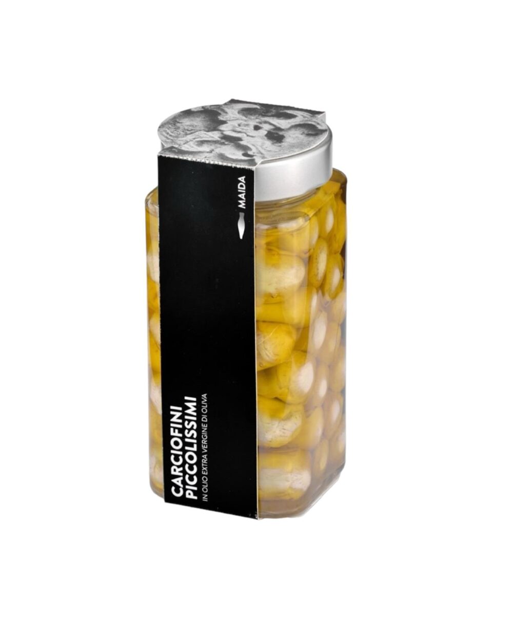 CARCIOFINI PICCOLISSIMI IN OLIO EXTRA VERGINE DI OLIVA 540 gr.