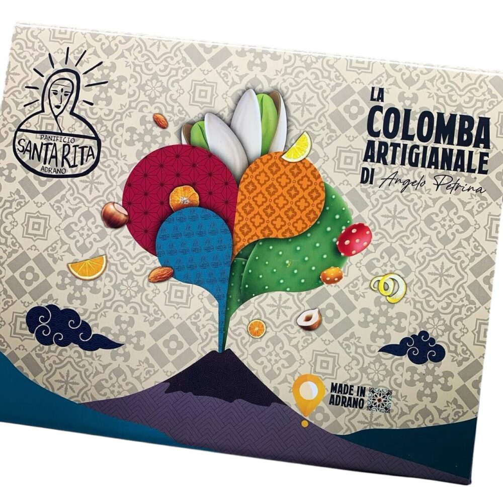 Colomba Artigianale al Pistacchio  Santa Rita Adrano 1 Kg. - immagine 2