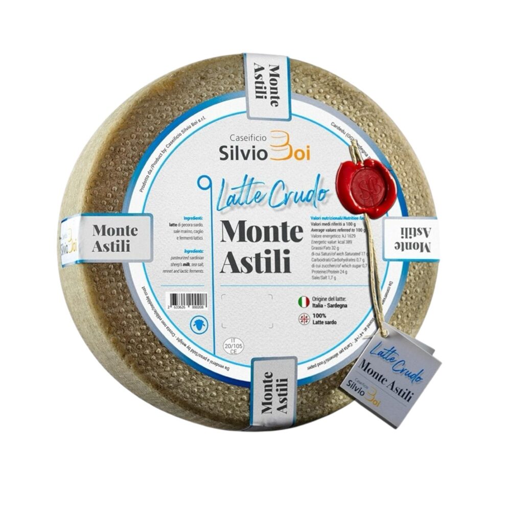Monte Astili Latte Crudo  Pecorino • Pasta dura 400 GR.