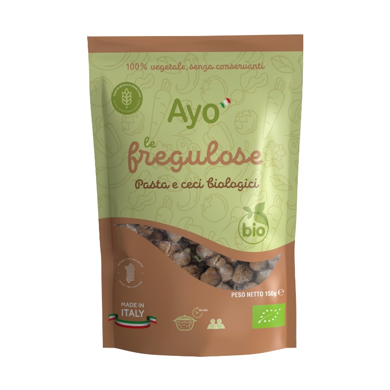 LE FREGULOSE PASTA E CECI BIOLOGICI 150 gr.