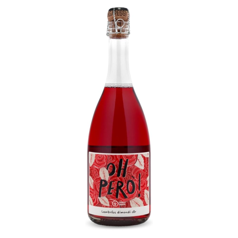 OH PERO’! Spumante extra brut rosè Lambruso emilia igp