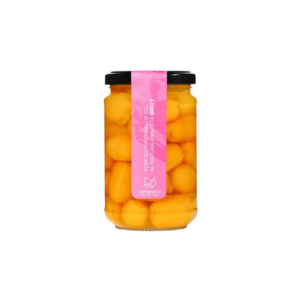 POMODORINO BIO GIALLO NATURALE VARIETÀ DOLLY 310gr