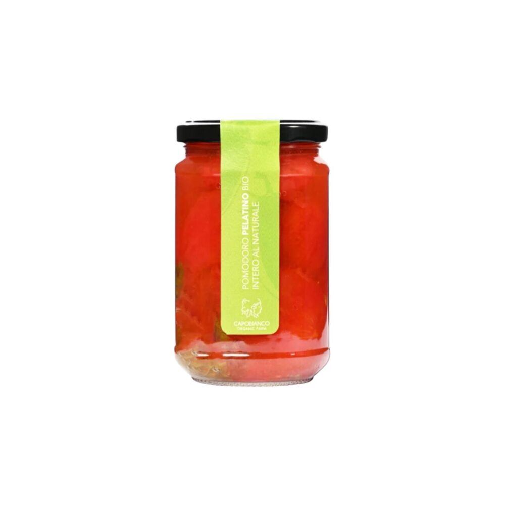 POMODORO PELATINO  INTERO AL NATURALE 530 g